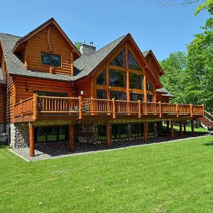 Bayfield County, Wisconsin Custom Log Home Builder